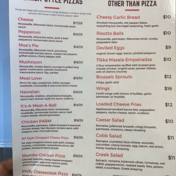 Side Door Pizza - Menu - Pizza Near Me - Washington, DC, District of Columbia