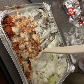 Shahs Halal - Chicken & Lamb over Rice - Halal Near Me - Pittsburgh, Pennsylvania
