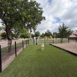 Ogallala Tri-Trails KOA Journey - Dog park and playground behind it