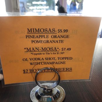 Scrambled - Brunch drink menu - Breakfast & Brunch Near Me - Roanoke, Virginia