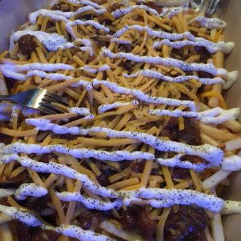 Bangers & Brews - Westside - Chili cheese fries large portion - German Near Me - Bend, Oregon Bangers & Brews - Westside - Chili cheese fries large portion - German Near Me - Bend, Oregon