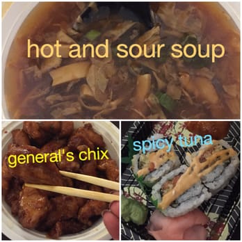 Dong Po - Great job tonight! Ordered delivery, soup, general's chicken, spicy tuna -came in 45 minutes to my hotel. Thanks! - Tea Rooms Near Me - Appleton, Wisconsin