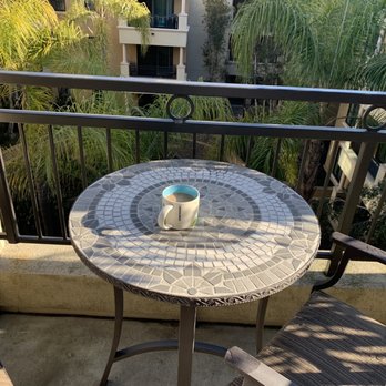 The Windsor - Beautiful view of the courtyard, you can hear the soft fountains below. Very relaxing - Apartments Near Me - Walnut Creek, California