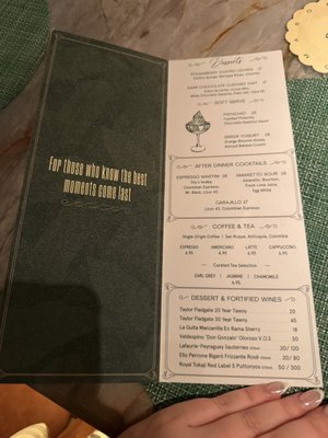 Menu photo 6 Maroma Dallas, TX