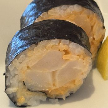 Tomodachi Sushi - Simi Valley - Scallop cut roll - Sushi Bars Near Me - Simi Valley, California Tomodachi Sushi - Simi Valley - Scallop cut roll - Sushi Bars Near Me - Simi Valley, California