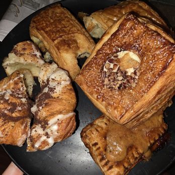 Bake Sale Indy - Cheese Danish, peach pop tart, chocolate croissant - Bakeries Near Me - Indianapolis, Indiana