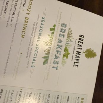 Great Maple - Menu - Breakfast & Brunch Near Me - Anaheim, California Great Maple - Menu - Breakfast & Brunch Near Me - Anaheim, California