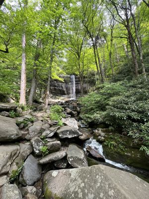 Rainbow Falls Trail by null