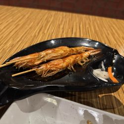 Ye's Buffet - BBQ shrimp skewers