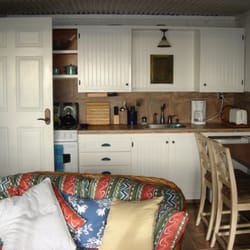 Skyflower Guest Suite - Your caribbean living room and fully functional kitchen.