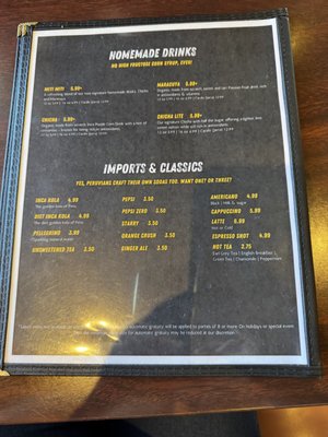 Menu photo 7 El Mono El Cerrito, CA