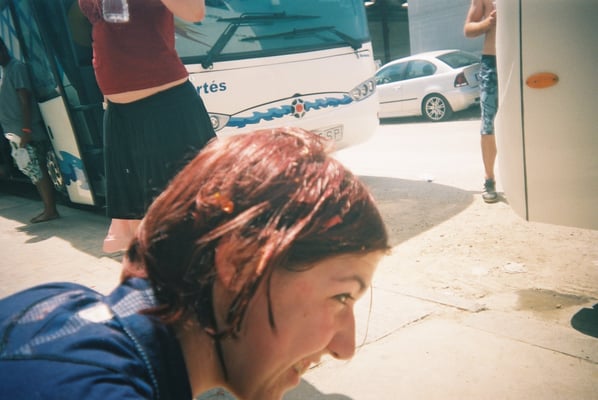 La Tomatina festival by null