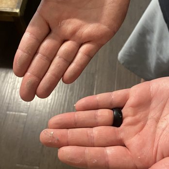 Bright Souls Cleaning - My husband's hands after wiping the counters when we got home. - Home Cleaning Near Me