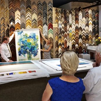 Adams Galleries  - Our gallery is all about "custom"...you select the painting and we help finish it off with a beautiful frame. - Art Galleries Near Me - Naples, Florida