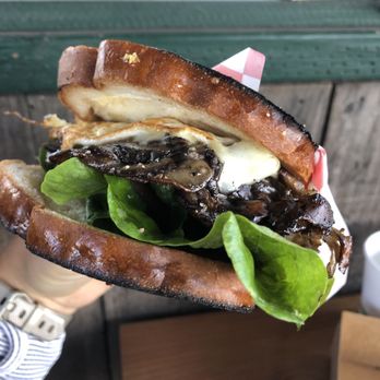 Dad's Luncheonette - Mushroom sandwich .com - New American Near Me - Half Moon Bay, California