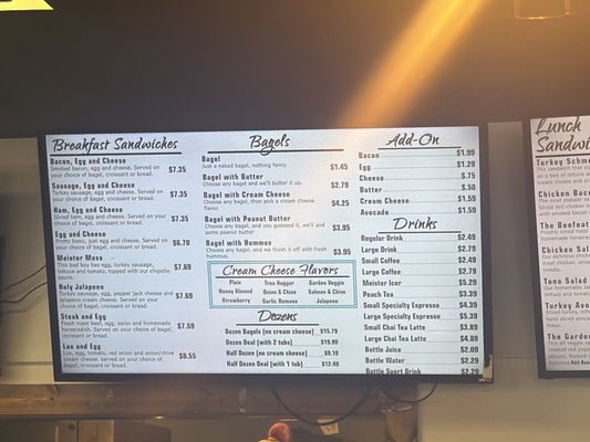 Menu photo 1 The Bagel Meister Douglasville, GA Menu photo 1 The Bagel Meister Douglasville, GA