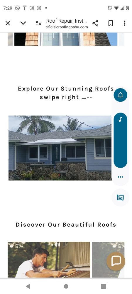 Slide of Pacific Isle Roofing