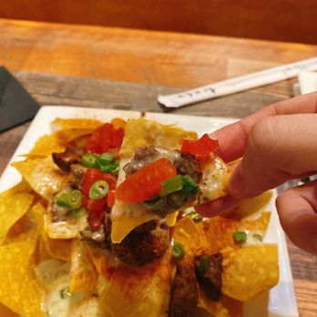 The Lure - Ono Nachos with carne asada meat - Pool Halls Near Me - Saint Petersburg, Florida