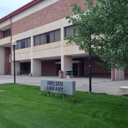 Nielsen Library - Library front doors
