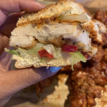 Buffalo Wild Wings - I don't think this is real chicken. Texture was very strange and off putting. - Sports Bars Near Me - Memphis, Tennessee
