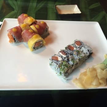 Sushi Yoshi - Top left: OL w/cc: $18.45 2.5/5. Bottom: Japanese bagel roll. $7.25 2.5/5. - Sushi Bars Near Me - Stowe, Vermont Sushi Yoshi - Top left: OL w/cc: $18.45 2.5/5. Bottom: Japanese bagel roll. $7.25 2.5/5. - Sushi Bars Near Me - Stowe, Vermont