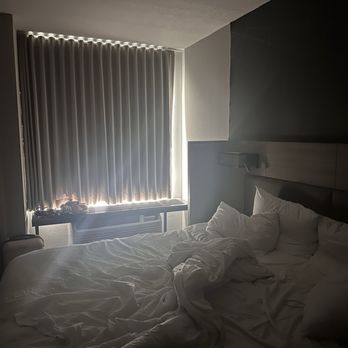 SpringHill Suites Orlando Theme Parks/Lake Buena Vista - I don't understand why they can't make their curtains an appropriate length. This is the light at 7am. I'd need/want to sleep in good luck - Hotels Near Me - Orlando, Florida SpringHill Suites Orlando Theme Parks/Lake Buena Vista - I don't understand why they can't make their curtains an appropriate length. This is the light at 7am. I'd need/want to sleep in good luck - Hotels Near Me - Orlando, Florida
