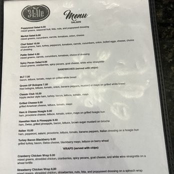 34:Ate - Menu - Comfort Food Near Me - Williamson, West Virginia