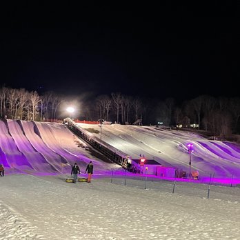 Seacoast Adventure - Snow tubin' is open at night! Slide under the lights! - Mini Golf Near Me - Windham, Maine