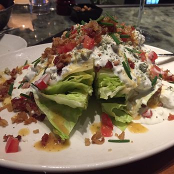 Stoney River - Wedge salad. Mind you, this comes with your steak and potato. - Steakhouses Near Me - Chapel Hill, North Carolina Stoney River - Wedge salad. Mind you, this comes with your steak and potato. - Steakhouses Near Me - Chapel Hill, North Carolina