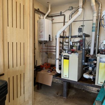 Aaron's Custom Plumbing - Tankless water heater installed. - Plumbing Near Me