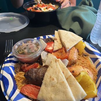 Lily’s Mediterranean Express - Rice bowl and platter - Mediterranean Near Me - Evansville, Indiana
