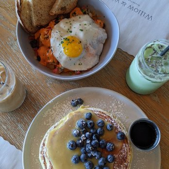 Willow & Whisk - Lemon ricotta pancakes and So Cal bowl - Breakfast & Brunch Near Me - Wyckoff, New Jersey Willow & Whisk - Lemon ricotta pancakes and So Cal bowl - Breakfast & Brunch Near Me - Wyckoff, New Jersey