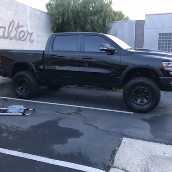 Coastal Mobile Tinting - 2019 Dodge RAM Rebel - Car Window Tinting Near Me Coastal Mobile Tinting - 2019 Dodge RAM Rebel - Car Window Tinting Near Me