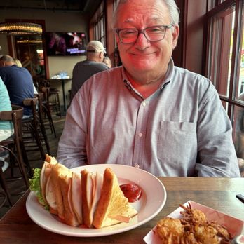 Ole Red - Club sandwich with potato tots. - Music Venues Near Me - Gatlinburg, Tennessee