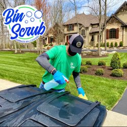 Bin Scrub - Clean, Sanitize and Deodorize your garbage cans and recycling bins