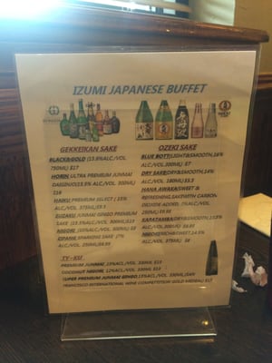 Menu photo 5 Izumi Japanese Buffet Evans, GA
