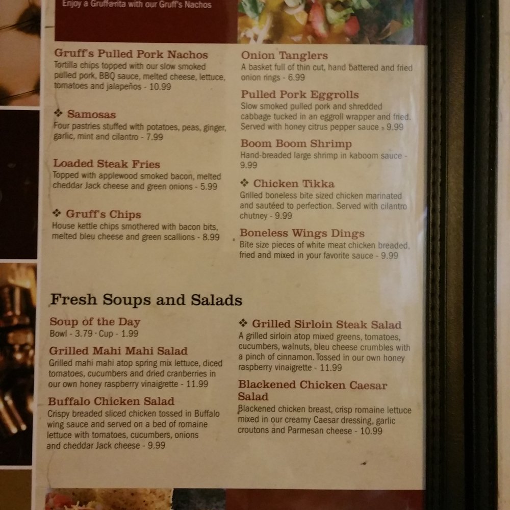 Gruffs Tap & Grill - Bars Near Me - Dunnellon, Florida