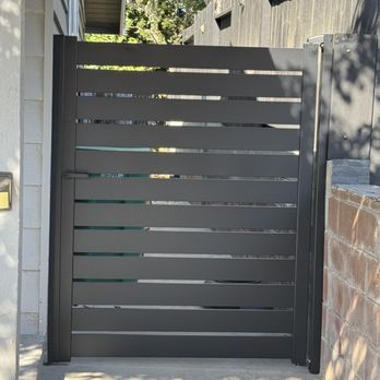 Benepic Landscape & Concrete - Aluminum yard gate installation - Landscaping Near Me Benepic Landscape & Concrete - Aluminum yard gate installation - Landscaping Near Me