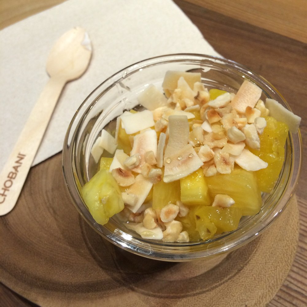 Chobani - Toasted coconut and pineapple - Coffee & Tea Near Me - New York, New York Chobani - Toasted coconut and pineapple - Coffee & Tea Near Me - New York, New York