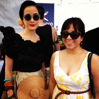 LA Weekly's Tacolandia - Jenny and Dita Von Teese - Festivals Near Me - Los Angeles, California LA Weekly's Tacolandia - Jenny and Dita Von Teese - Festivals Near Me - Los Angeles, California