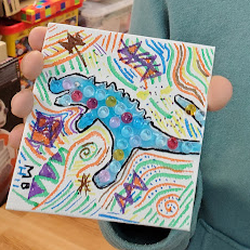 Oahu Art and Tech - Slime art- Dino
Marcus SAC Summer Camp 2023