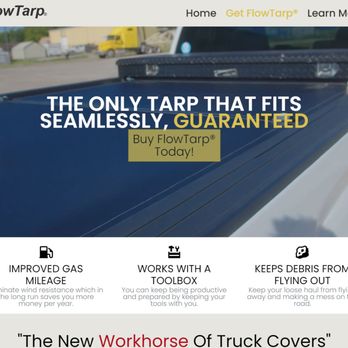 Williams Web Solutions - FlowTarp - Truck Bed Covers - Web Design Near Me - Kingsville, Texas