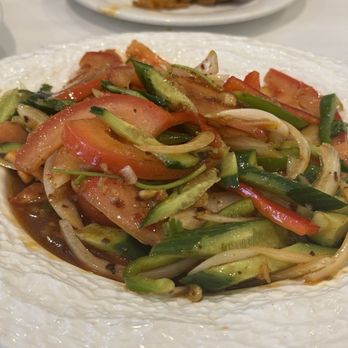 Dolan's Uyghur Cuisine - Tiger Salad - Asian Fusion Near Me - Alhambra, California Dolan's Uyghur Cuisine - Tiger Salad - Asian Fusion Near Me - Alhambra, California