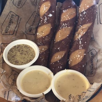 Arizona Wilderness Brewing - Pretzel Appetizer - Breweries Near Me - Gilbert, Arizona
