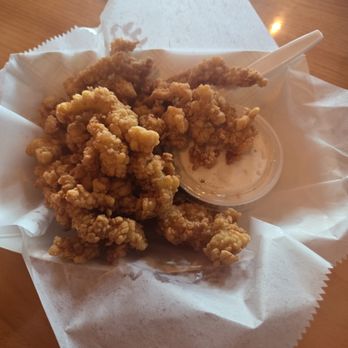 Majek Seafood & Grill - Clam strips - shockingly good. Delightfully crispy and tasty - Seafood Near Me - China, Maine