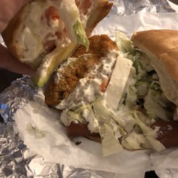 Las Salvadorenos El Angel - Inside of the Torta Cubano