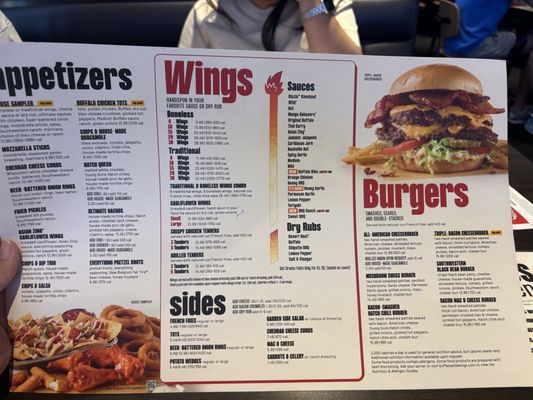 Menu photo 6 Buffalo Wild Wings Gilbert, AZ