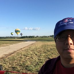 These balloons have already dropped at the target