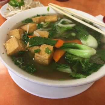 Com Tam Thuan Kieu - Vegetable Pho with tofu. - Vietnamese Near Me - Tucson, Arizona Com Tam Thuan Kieu - Vegetable Pho with tofu. - Vietnamese Near Me - Tucson, Arizona