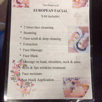 Super Nails - European facial price list - Nail Salons Near Me - San Antonio, Texas